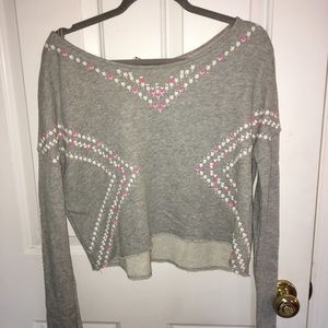 grey sweater!